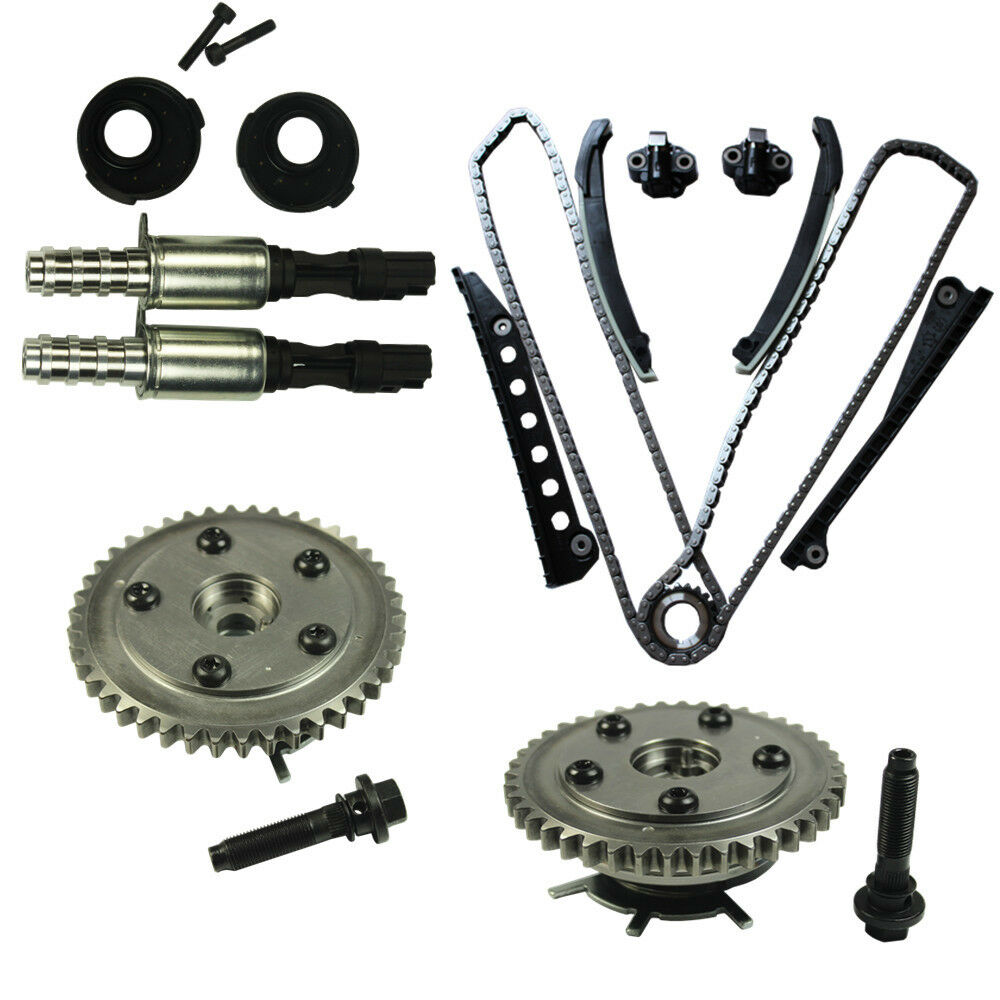 JDMSPEED Timing Chain Kit Cam Phasers VVT Valves Set For Ford F 150 F JDMSPEED Motor