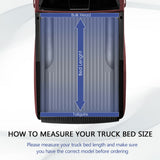 JDMSPEED 8FT Long Bed Tonneau Cover Soft Roll-Up For F250 F350 Super Duty Fleetside 99-16