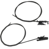 JDMSPEED Crew Cab Sunroof Glass Cables Fits FORD 2015-2020 F150, 2017-2019 F250 F450 F350