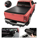 JDMSPEED 8FT Long Bed Tonneau Cover Soft Roll-Up For F250 F350 Super Duty Fleetside 99-16