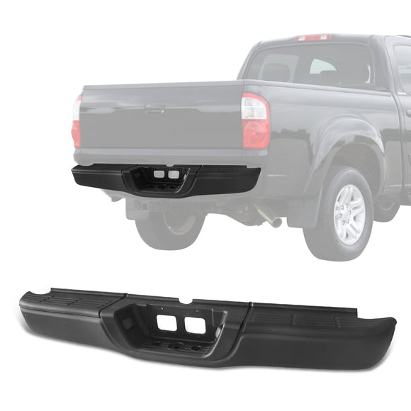 JDMSPEED Step Bumper For 2000-2006 Toyota Tundra Fleetside Rear Powdercoated Black