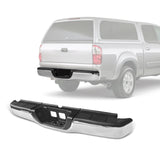 JDMSPEED Chrome Steel Rear Step Bumper Complete Assembly For 2000-2006 Toyota Tundra