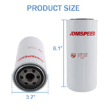 JDMSPEED Fuel Filter Fill-Rite F1810PM0 18 GPM 1-12UN 10 Micron 50PSI Particulate Spin On