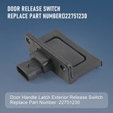JDMSPEED For 2005-2013 C6 Corvette GM Exterior Door Handle Release Switch 22751230