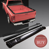 JDMSPEED 8FT Long Bed Tonneau Cover Soft Roll-Up For F250 F350 Super Duty Fleetside 99-16