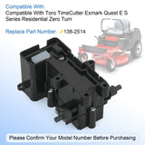 JDMSPEED Brake Box For Toro TimeCutter Exmark Quest E S Zero Turn Lawn Mowers 138-2514