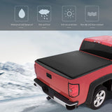 JDMSPEED 8FT Long Bed Tonneau Cover Soft Roll-Up For F250 F350 Super Duty Fleetside 99-16