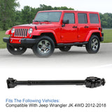 JDMSPEED Front CV Driveshaft For Jeep JK Wrangler w/Dana 30 or Dana 44 5071.1A 2012-2018