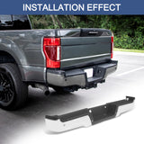 JDMSPEED Chrome Rear Bumper Assembly for 2017-2022 Ford F-250 F-350 SuperDuty w/ Park