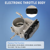 JDMSPEED Throttle Body For Kia For Rio For Hyundai For Accent Veloster 1.6l 35100-2b300