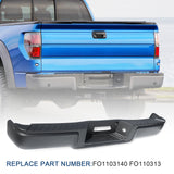 JDMSPEED	Black Rear Setp Bumper w/LED Light For 2004-2006 Ford F150 w/o Sensor Hole