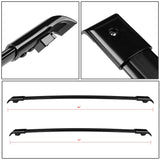 JDMSPEED Set(2) For Honda 05-10 Odyssey Black Roof Rack Cargo Carrier Cross Bar Crossbars