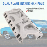 JDMSPEED Dual Plane Intake Manifold Aluminum For Ford Small Block Windsor 351W 5.8L V8