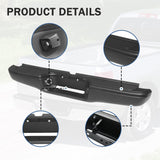 JDMSPEED Complete Rear Step Bumper Assembly For 1995-2004 Toyota Tacoma Pickup Steel