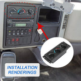 JDMSPEED For 2011-2020 International 5000 Heater A/C Temperature Controls Fit 3545543C2