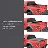 JDMSPEED 8FT Long Bed Tonneau Cover Soft Roll-Up For F250 F350 Super Duty Fleetside 99-16