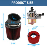 JDMSPEED 13Hp 15Hp Air Filter Adapter Jet Kit Upgrade NEW For Predator Golf 301Cc 420Cc