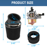 JDMSPEED Upgrade Air Filter Adapter Jet Kit For Predator 301cc 420cc 389cc 13hp 15hp NEW