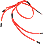 JDMSPEED Glow Plug Harness Kit For CHEVROLET GMC 6.5L 6.5 TURBO DIESEL HEAVY DUTY RED