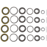 JDMSPEED Set of 4 Trailer Hub Wheel Precision bearing Kit 25580 14125A for 5200-7000 Lb