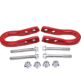 JDMSPEED Pair For 2017-2020 Chevrolet Colorado Red Front Recovery Hooks 84052991