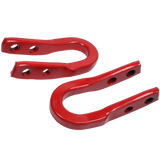 JDMSPEED Pair For 2017-2020 Chevrolet Colorado Red Front Recovery Hooks 84052991