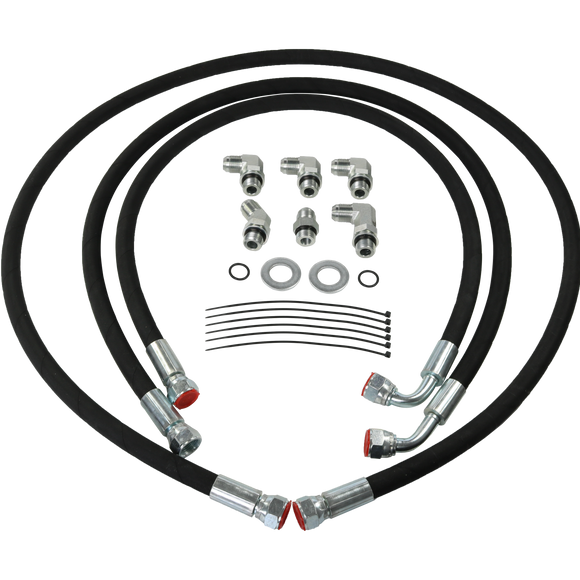 JDMSPEED Transmission Cooler Lines For 06-10 Chevy/GMC 6.6L Duramax Di ...