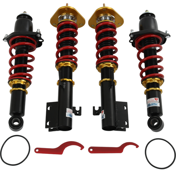 JDMSPEED Coilovers Suspension Kit Shock Struts Adj. Height For Toyota Corolla 2009-2017