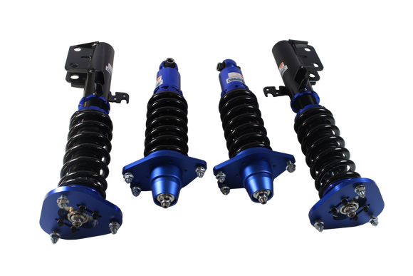 JDMSPEED Blue Adj Height Full Coilover Struts Shock Suspension Kit For 2005-2010 Scion Tc