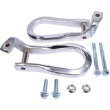 JDMSPEED 2pcs For GM Chevy Silverado GMC Sierra Chrome Tow Hooks 84072464