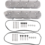 JDMSPEED Aluminum Tall Valve Covers & Coil Mounts For GM LS Cast LS1 LS2 LS3 5.3 6.0L