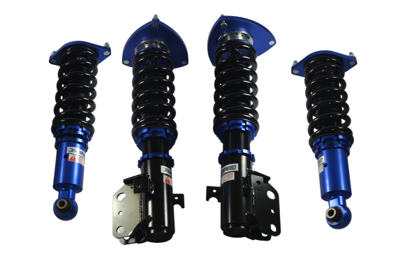 JDMSPEED Blue Coilover Shock Absorber Springs Kits For 2008-13 Subaru Impreza Adj Height