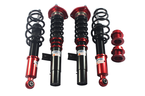 JDMSPEED Red JDMSPEED Coilover Suspension Lowering Kits For 06-09 VW GTI/ 03-07 Golf MK5