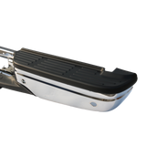 JDMSPEED FOR 1999-2007 FORD F-250 CHROME REAR STEP BUMPER W/ PARK SENSOR HOLES