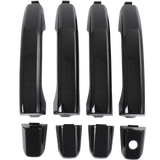 JDMSPEED Gloss Black For 2014-2018 Silverado Sierra Painted Door Handles 23236150 4pcs