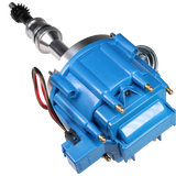 JDMSPEED For SBF Ford Small Block 260 289 302 HEI Ignition Distributor w/ 65K Coil Blue