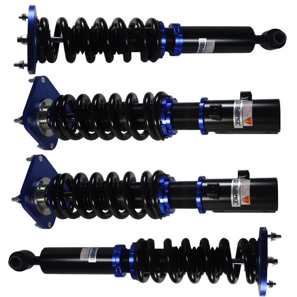 JDMSPEED Blue Coilovers Kits for Mazda Savanna RX7 RX-7 1986-91 FC3S Adjust Height Shocks