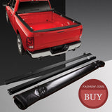 JDMSPEED Soft Roll-Up Tonneau Cover For 04-15 Nissan Titan 5'7" Short Bed w/ LED Light