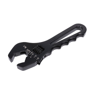 JDMSPEED 3AN To 16AN Adjustable Wrench Black Aluminum Tool Spanner For Hose End Fitting