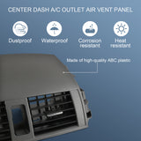 JDMSPEED Center Dash A/C Outlet Air Vent Panel For Toyota Corolla 2008-2013