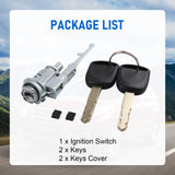 JDMSPEED Ignition Switch Cylinder Lock Fits For Honda Acura 2002-2014 W/ 2Keys