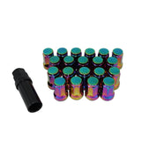 JDMSPEED NEO Chrome Heptagon STEEL JDM LUG NUTS Tuner 12x1.5 For HONDA EG EK DC2