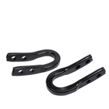 JDMSPEED Set of 2 For 2015-2021 Colorado Canyon Front Black Tow Recovery Hooks 23253074