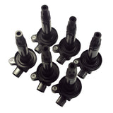 JDMSPEED SET OF 6 BRAND NEW IGNITION COIL FIT 3.7L 3.5L V6 UF553 DG520 7T4Z-12029-E C1595