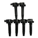 JDMSPEED SET OF 6 BRAND NEW IGNITION COIL FIT 3.7L 3.5L V6 UF553 DG520 7T4Z-12029-E C1595