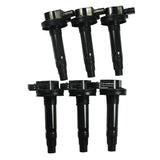 JDMSPEED SET OF 6 BRAND NEW IGNITION COIL FIT 3.7L 3.5L V6 UF553 DG520 7T4Z-12029-E C1595