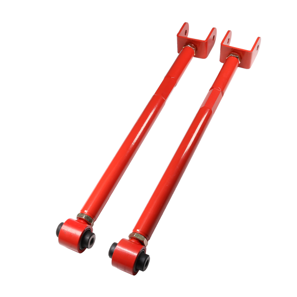 JDMSPEED Red Rear Lower Adjustable Control Camber Kit Arm For 92-05 Bmw 3-Series E36 E46