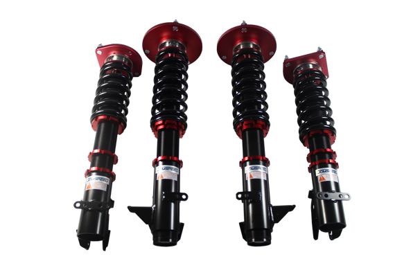 JDMSPEED Red Adj Racing Coilovers Struts For 03-05 Dodge Neon SRT-4 2.4L Shocks Spring