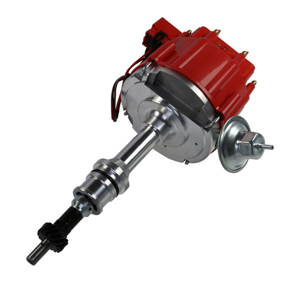 JDMSPEED HEI Ignition Red Cap Distributor w/65K Coil For SBF Ford Small Block 260 289 302