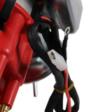 JDMSPEED Red Cap HEI Ignition Distributor and Plug Wires For Small Block Ford 289-302